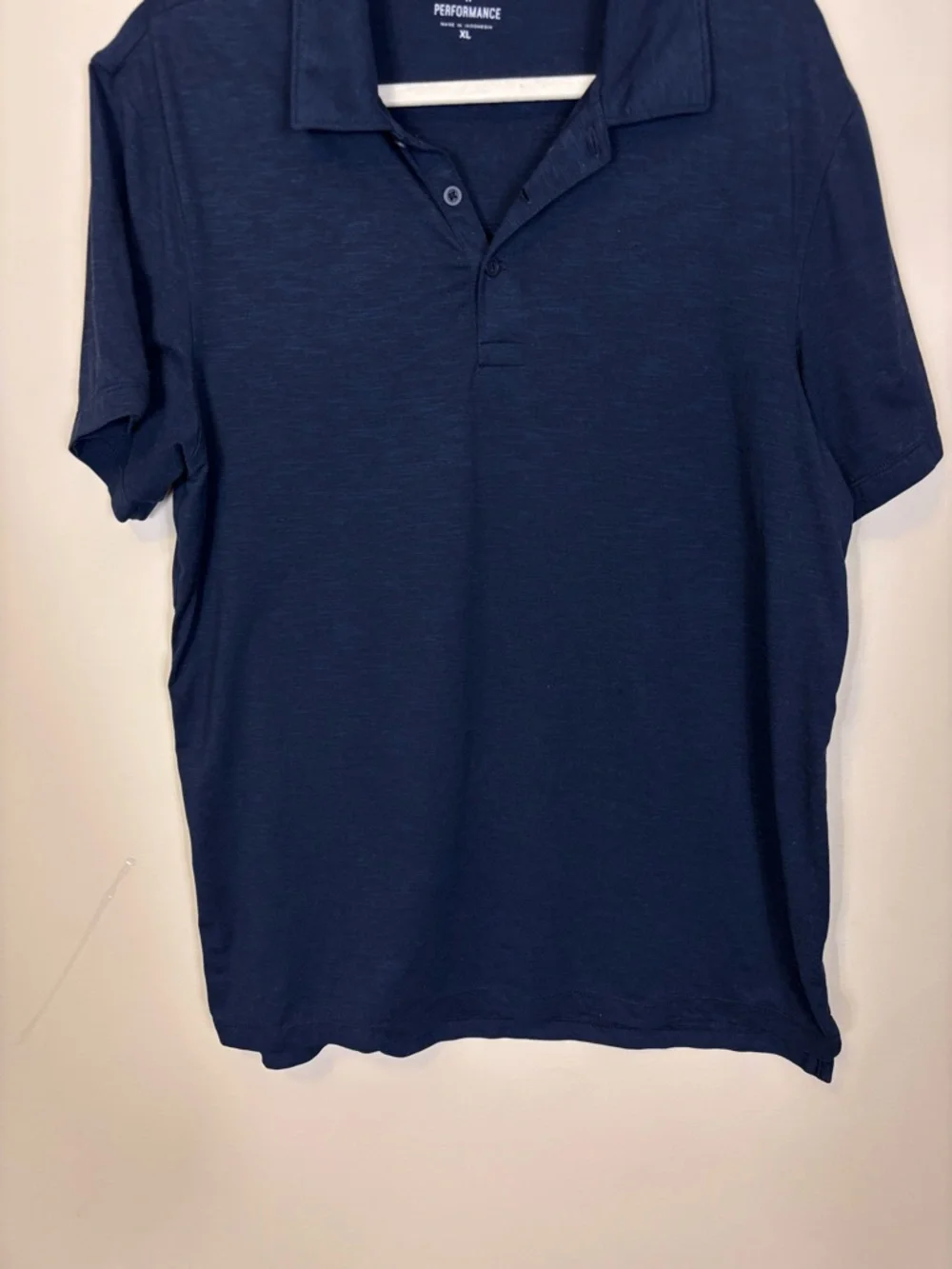 J. Crew Men's Performance Polo -‎ Navy XL